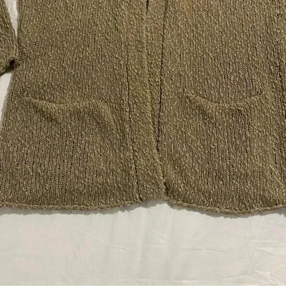 🎈Talula Aritzia open front knitted sweater cardigan in Tan color. Size XS - Picture 2 of 4